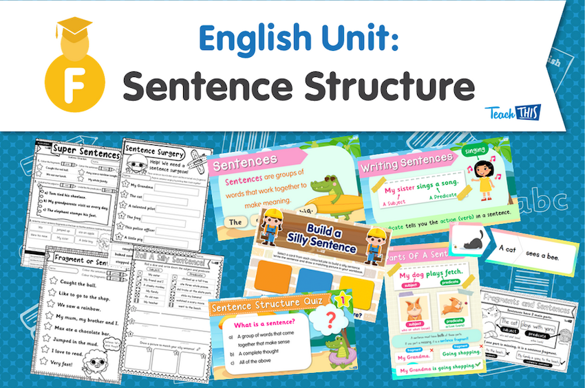 Unit 1: Sentence Structure Basics của Giáo trình Writing Level 1 của Đại học Duy Tân