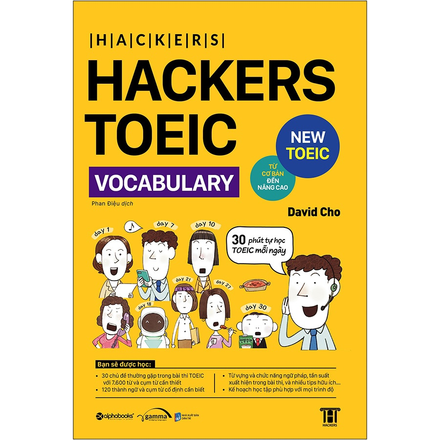 Review chi tiết bộ sách Hackers TOEIC Vocabulary PDF